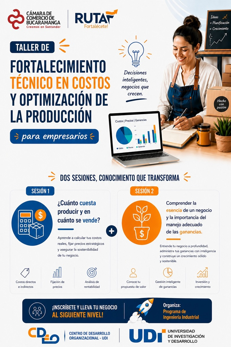 TALLER DE FORTALECIMIENTO TECNICO EN COSTOS Y OPTIMIZACION DE LA PRODUCCION 