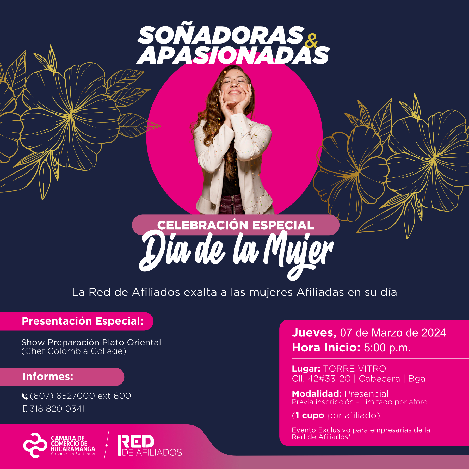 CELEBRACI&Oacute;N ESPECIAL D&Iacute;A DE LA MUJER - RED DE AFILIADOS