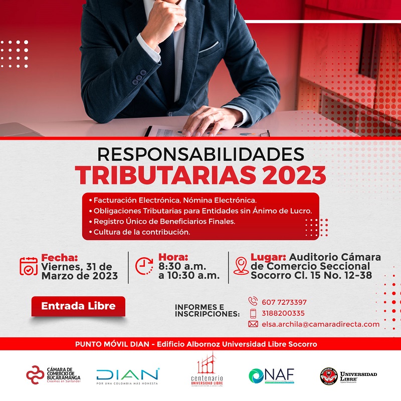 RESPONSABILIDADES TRIBUTARIAS 2023 SOCORRO