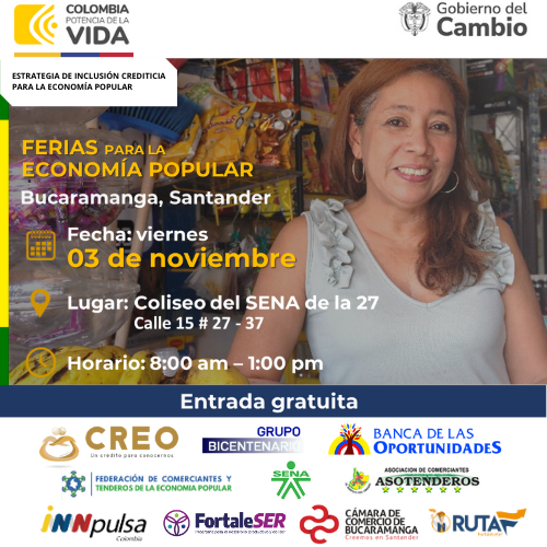 FERIA PARA LA ECONOM&Iacute;A POPULAR