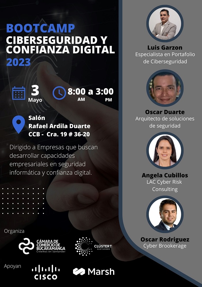 PRIMER BOOTCAMP DE CIBERSEGURIDAD Y CONFIANZA DIGITAL 2023