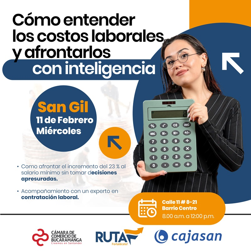 C&Oacute;MO ENTENDER LOS COSTOS LABORALES Y AFRONTARLOS CON INTELIGENCIA SAN GIL