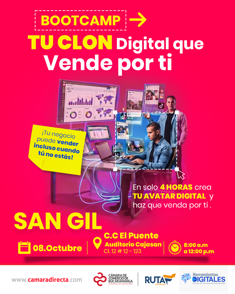 BOOTCAMP TU CLON Digital que vende por ti - Sangil
