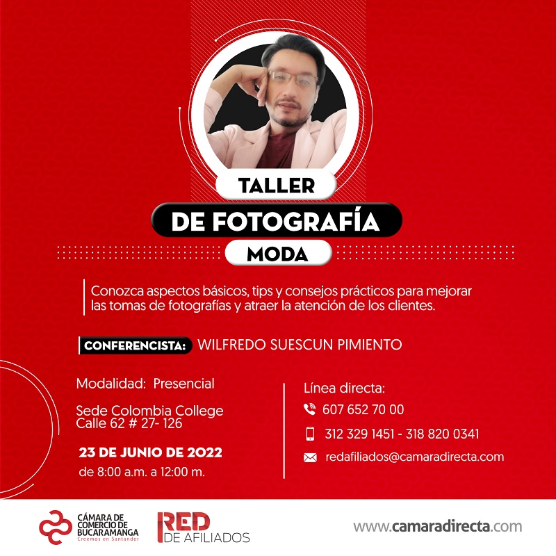 TALLER DE FOTOGRAFIA MODA