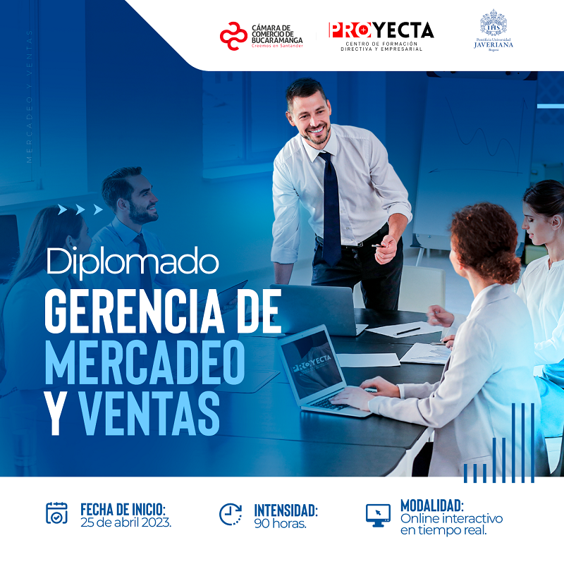 DIPLOMADO GERENCIA DE MERCADEO Y VENTAS - PONTIFICIA UNIVERSIDAD JAVERIANA