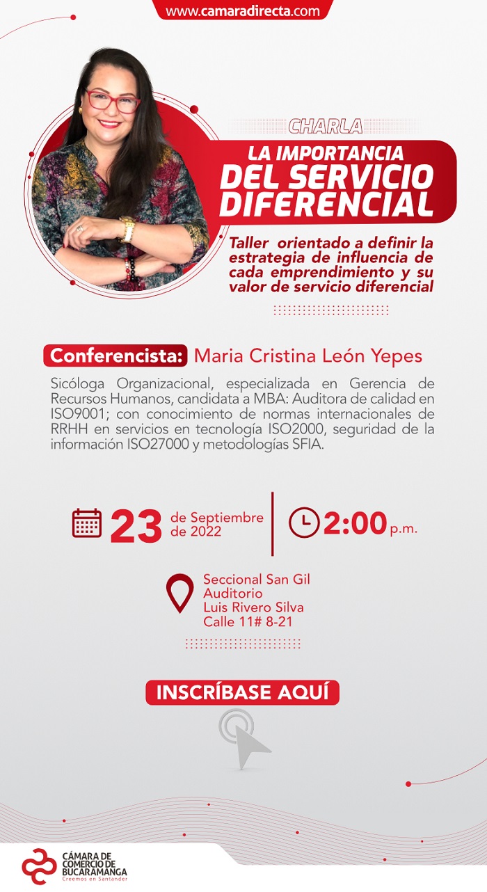 TALLER LA IMPORTANCIA DEL SERVICIO DIFERENCIAL SECCIONAL SAN GIL