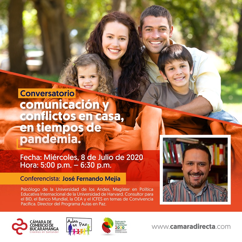 CONVERSATORIO - COMUNICACIÓN Y CONFLICTOS EN CASA, EN TIEMPOS DE PANDEMIA