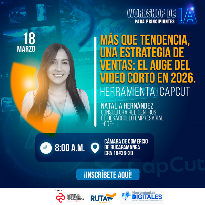 WORKSHOP DE IA PARA PRINCIPIANTES 18 MARZO 2026