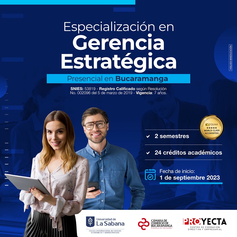 ESPECIALIZACI&Oacute;N EN GERENCIA ESTRAT&Eacute;GICA 