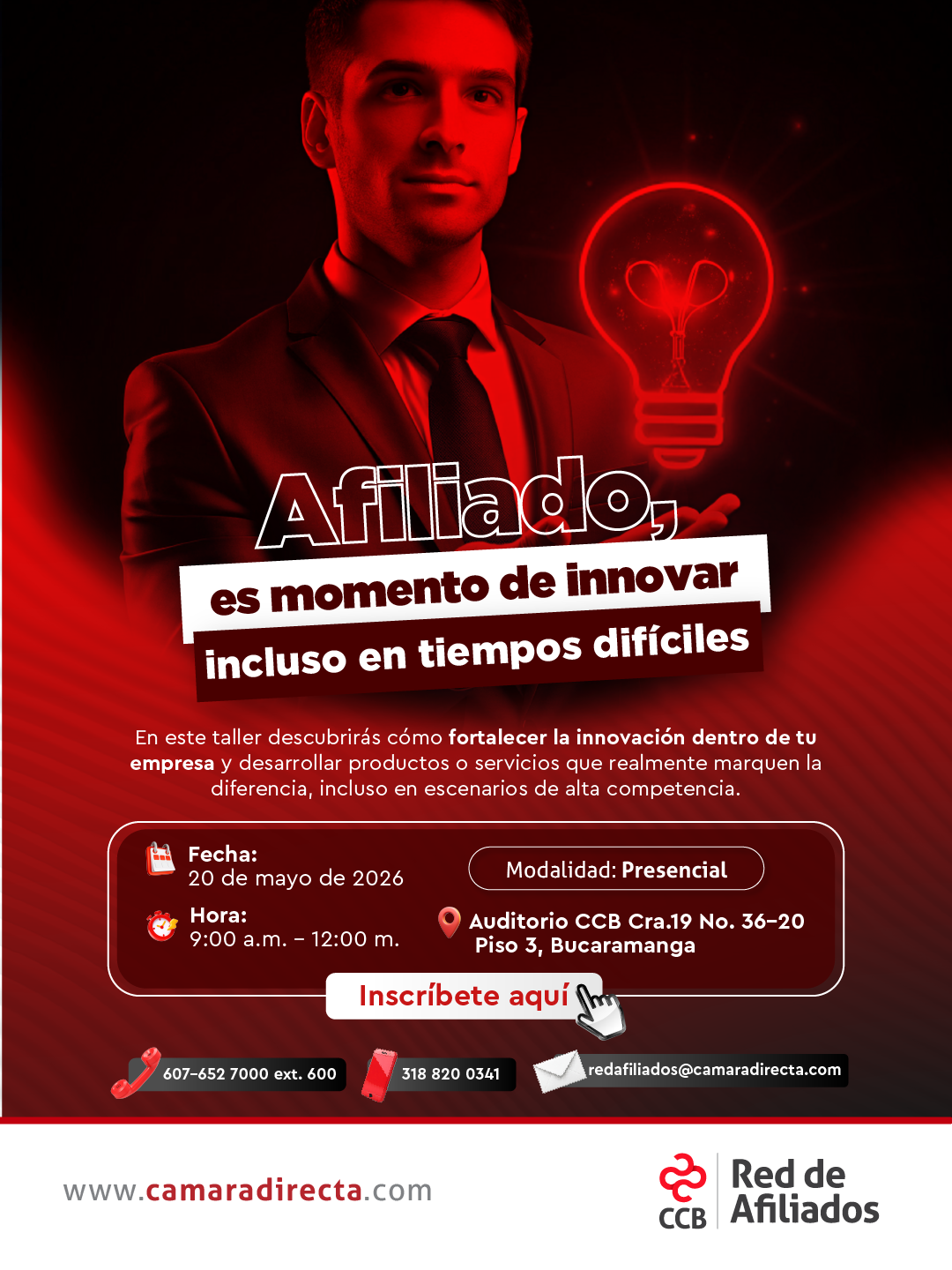 TALLER COMO INNOVAR EN TIEMPOS DE CRISIS CON POCOS RECURSOS Y MUCHA COMPETENCIA