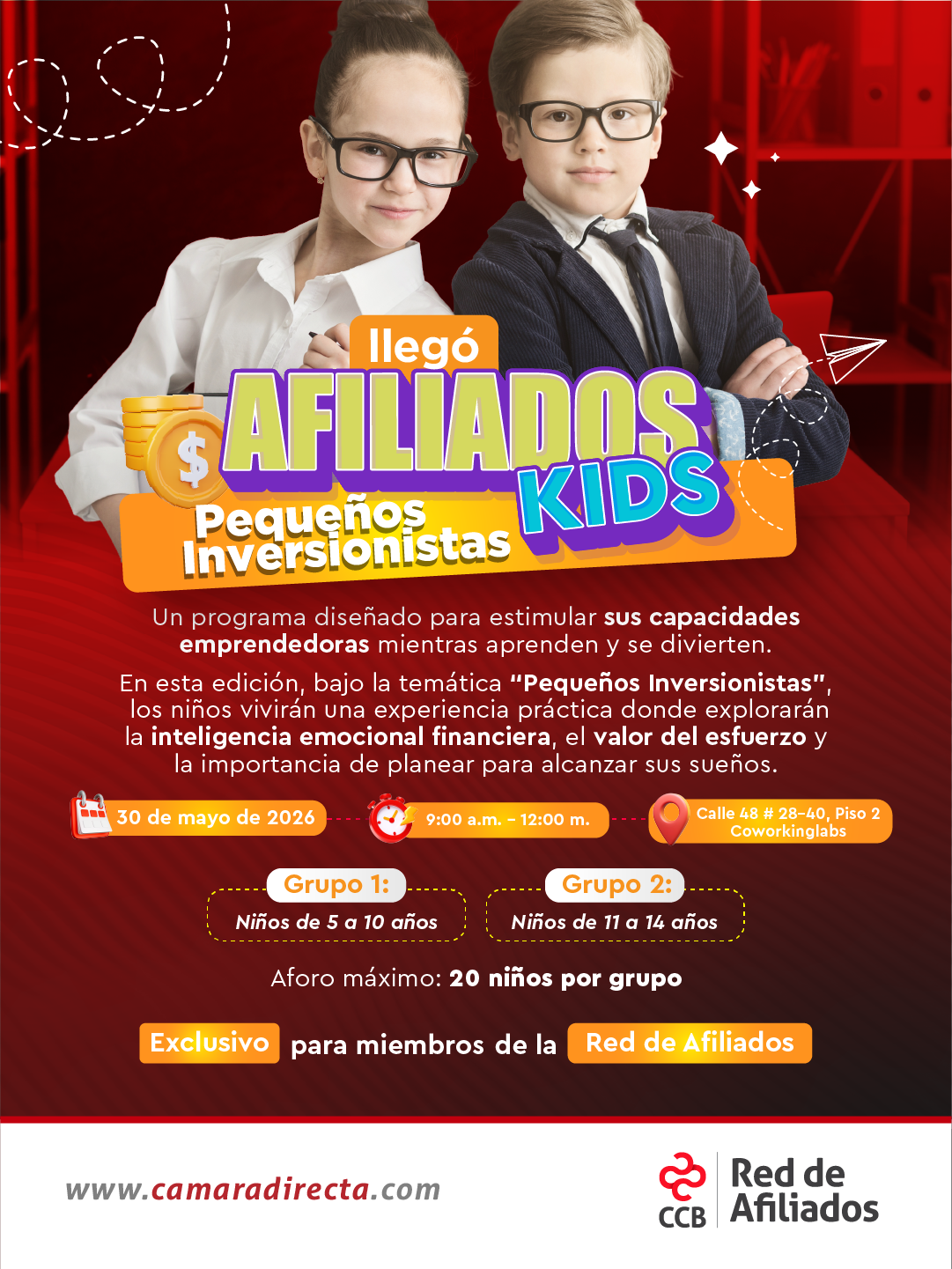 Afiliados Kids Peque&ntilde;os Inversionistas