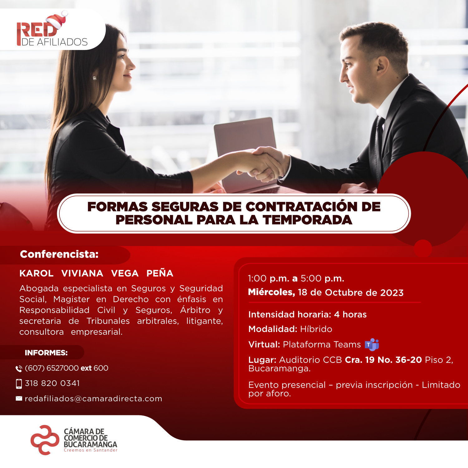 FORMAS SEGURAS DE CONTRATACIÓN DE PERSONAL PARA LA TEMPORADA