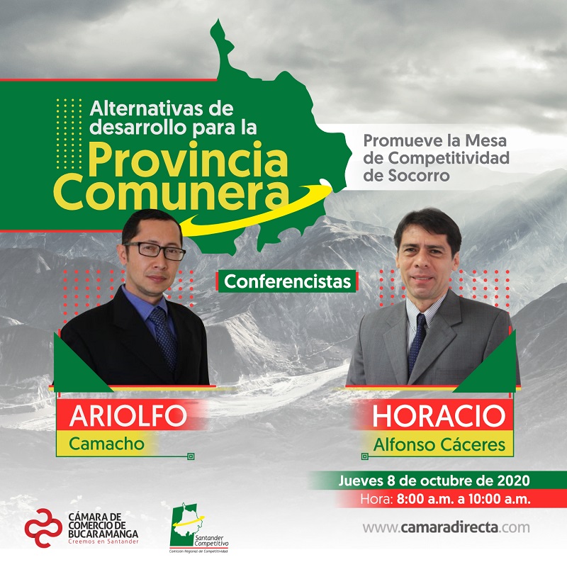 ALTERNATIVAS DE DESARROLLO PARA LA PROVINCIA COMUNERA - PROMUEVE LA MESA DE COMPETITIVIDAD DE SOCORRO