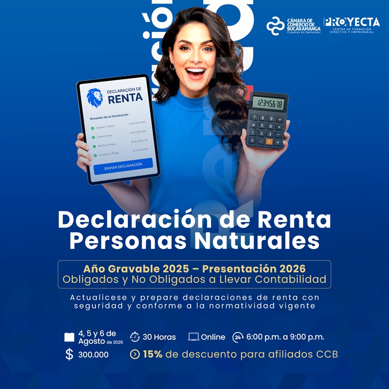 DECLARACI&Oacute;N DE RENTA PERSONAS NATURALES