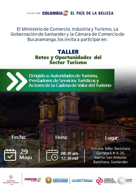 TALLER RETOS Y OPORTUNIDADES DEL SECTOR TURISMO - BARICHARA