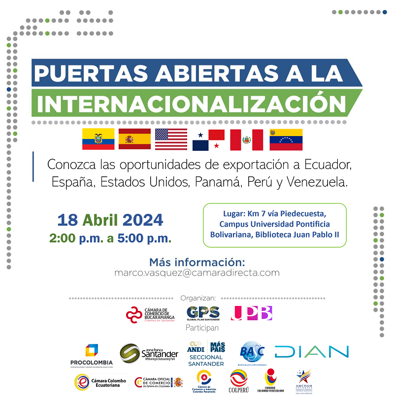 PUERTAS ABIERTAS A LA INTERNACIONALIZACI&Oacute;N 