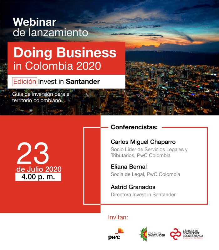 LANZAMIENTO DOING BUSINESS IN COLOMBIA 2020