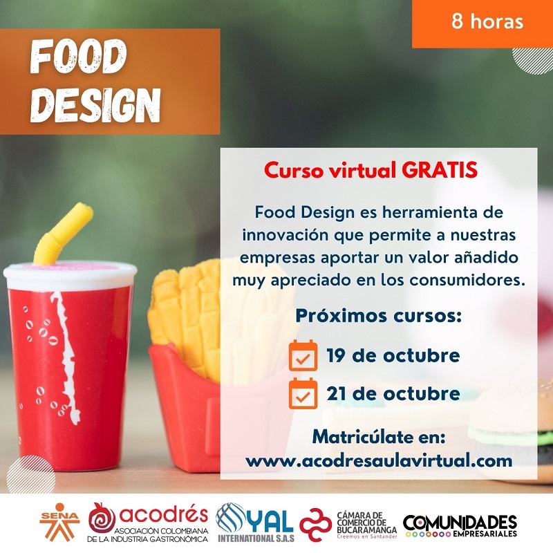 CURSO VIRTUAL GRATIS - FOOD DESIGN