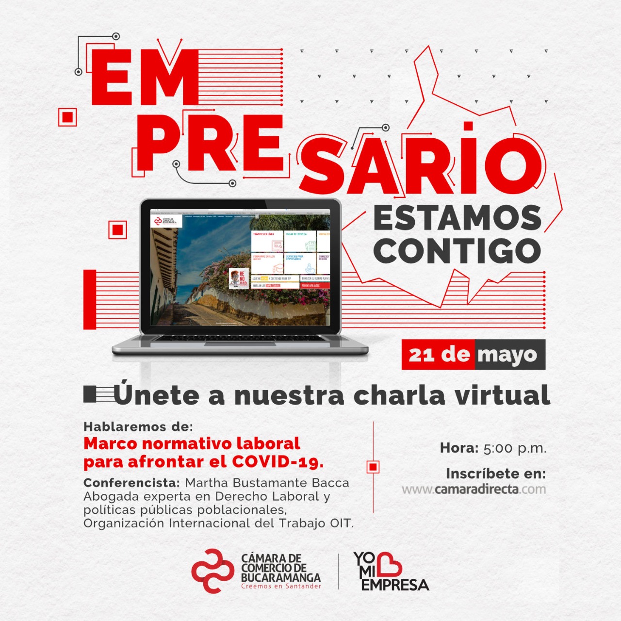 CHARLA VIRTUAL - MARCO NORMATIVO LABORAL PARA AFRONTAR EL COVID-19