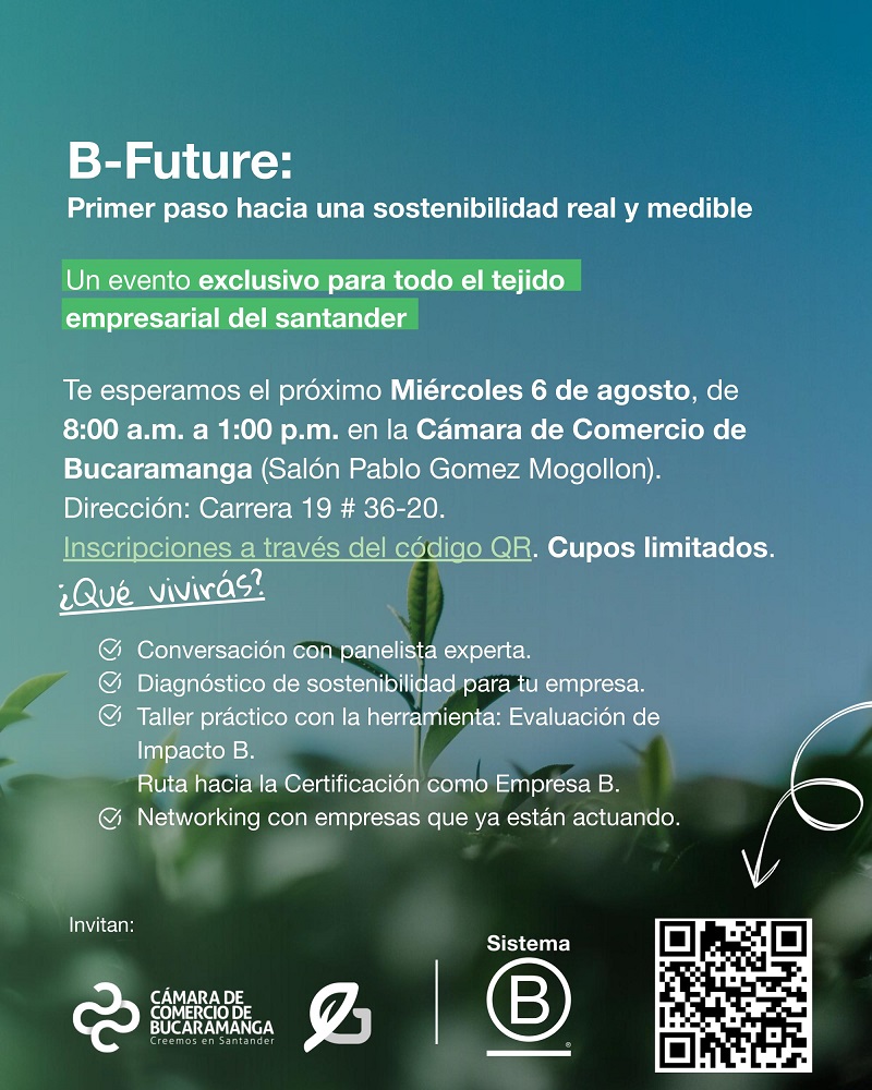 B-FUTURE: PRIMER PASO PARA UNA SOSTENIBILIDAD REAL Y MEDIBLE