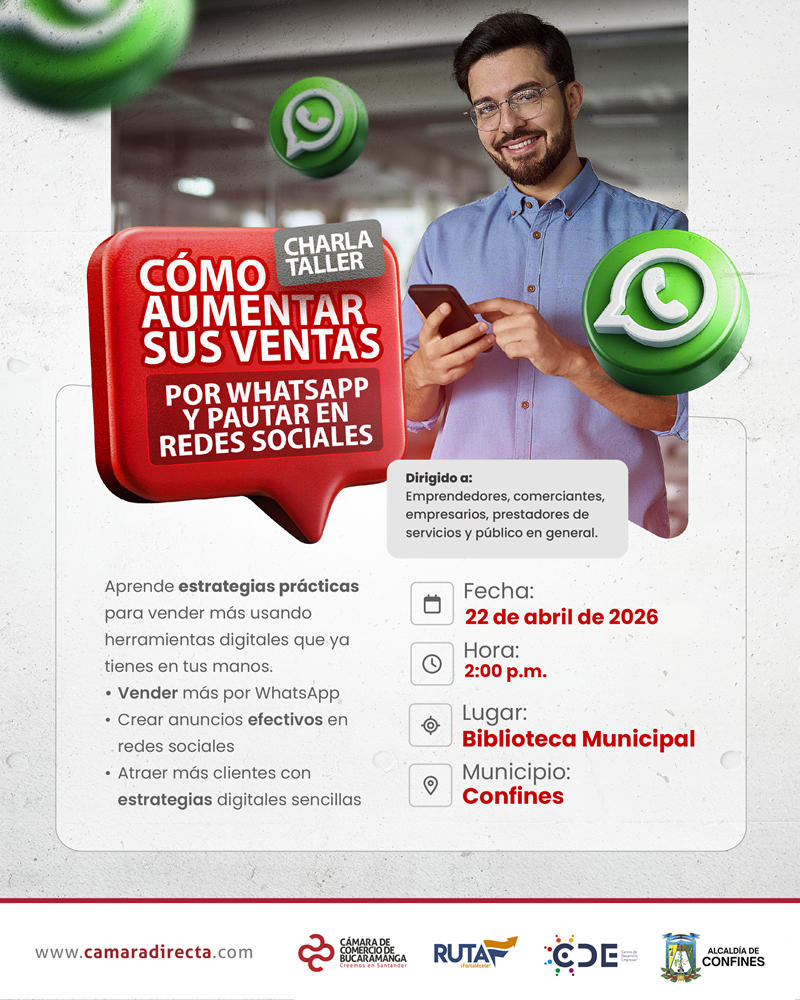 &iquest;QUIERES VENDER M&Aacute;S Y APROVECHAR AL M&Aacute;XIMO WHATSAPP Y LAS REDES SOCIALES? 