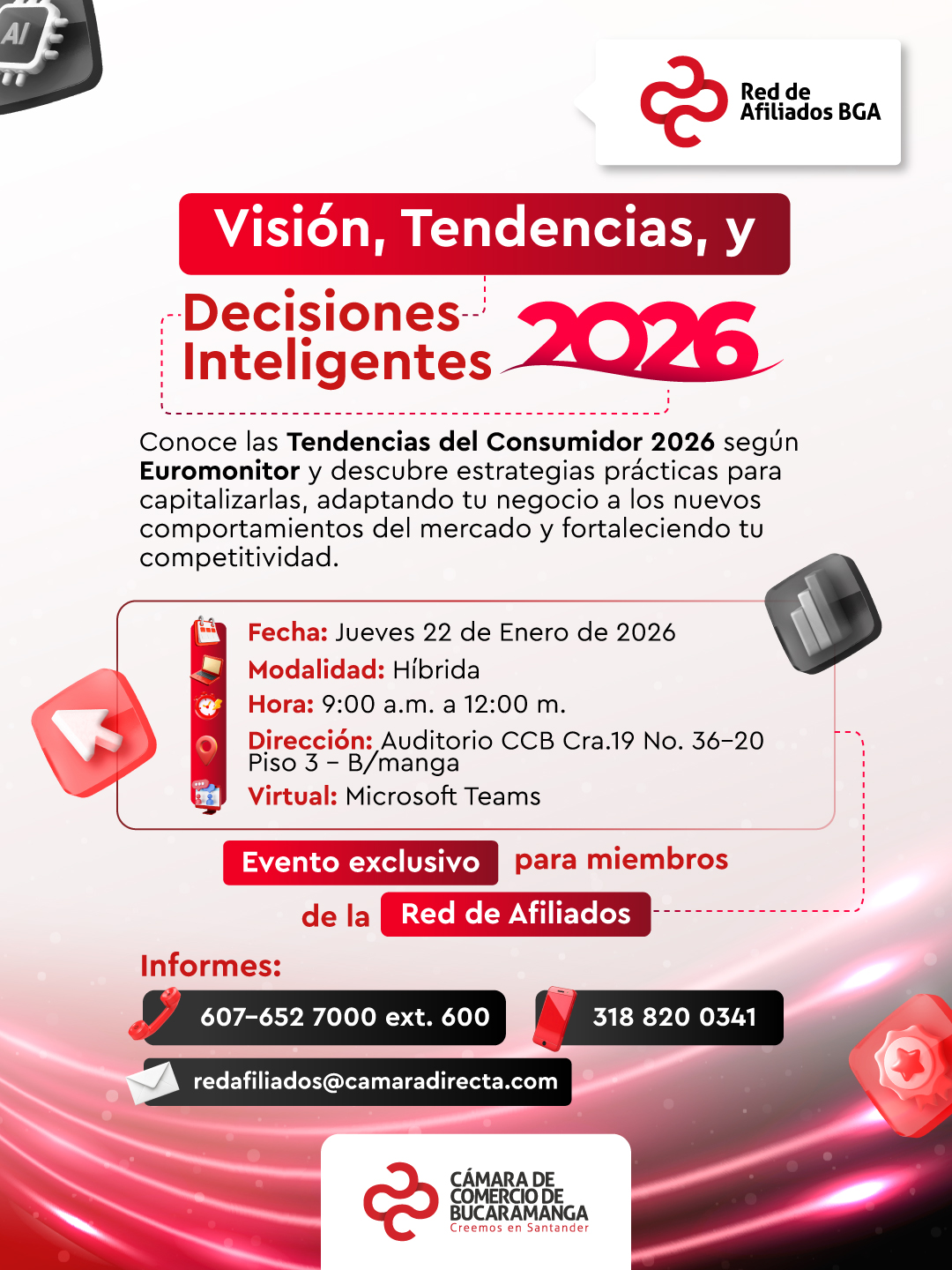VISI&Oacute;N, TENDENCIAS Y DECISIONES INTELIGENTES 2026