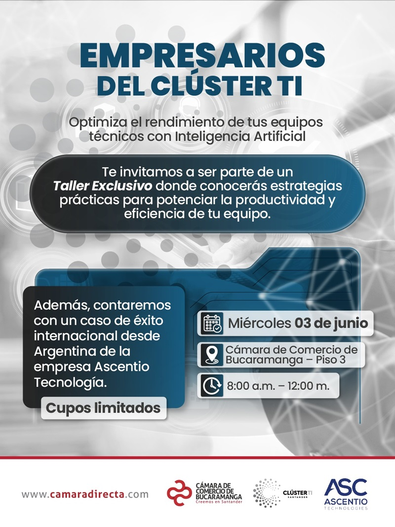 WORKSHOP INTERNACIONAL IA PARA OPTIMIZAR EQUIPOS DE TRABAJO 