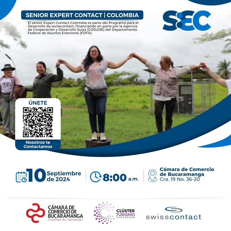 SOCIALIZACIÓN DEL PROGRAMA SEC-COLOMBIA DE SWISSCONTACT - TURISMO 