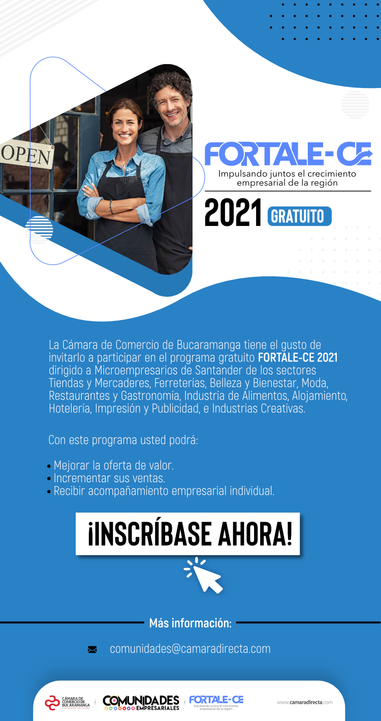  PROGRAMA FORTALE-CE SANTANDER 2021