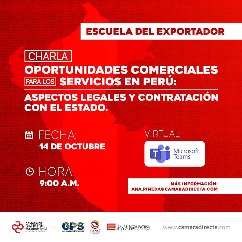 OPORTUNIDADES COMERCIALES PARA LOS SERVICIOS EN PERÚ: ASPECTOS LEGALES Y CONTRATACIÓN CON EL ESTADO