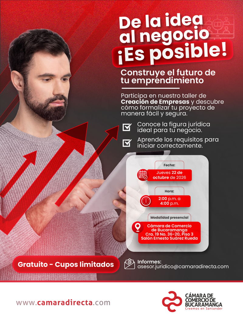 DE LA IDEA AL NEGOCIO &iexcl;ES POSIBLE! - TALLER DE CREACI&Oacute;N DE EMPRESAS