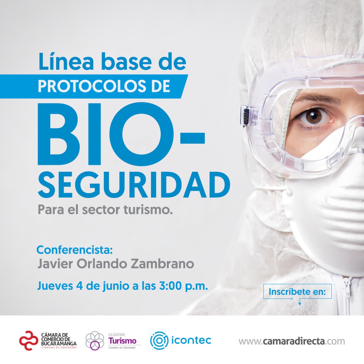 CHARLA VIRTUAL - LÍNEA BASE DE PROTOCOLOS DE BIOSEGURIDAD PARA EL SECTOR TURISMO