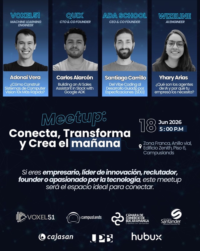 MEETUP CONECTA, TRANSFORMA Y CREA EL MA&Ntilde;ANA
