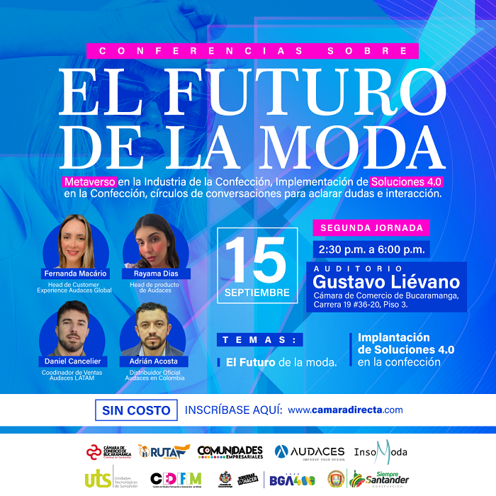 CONFERENCIA SOBRE EL FUTURO DE LA MODA