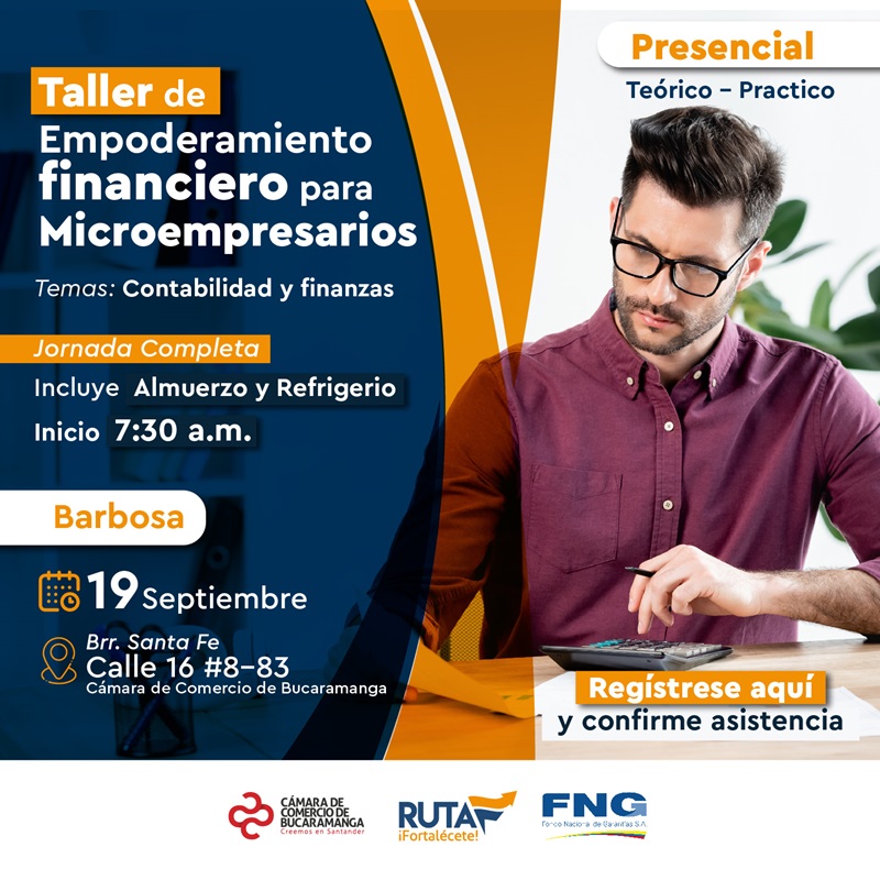 TALLER DE EMPODERAMIENTO FINANCIERO PARA MICROEMPRESARIOS BARBOSA