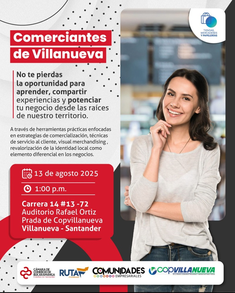 TALLER ESTRATEGIAS DE ASOCIATIVIDAD COMERCIANTES DE VILLANUEVA SANTANDER