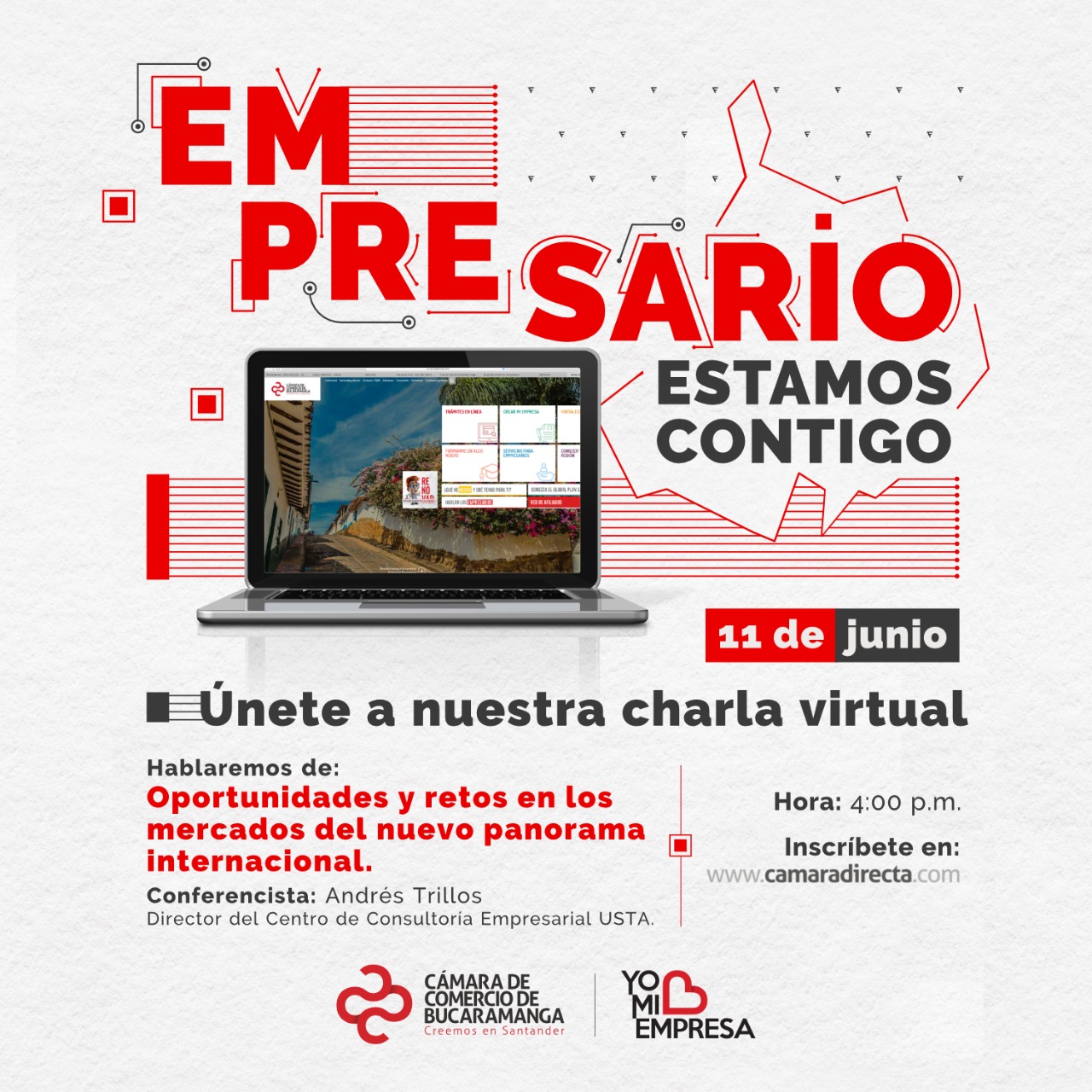 CHARLA VIRTUAL - OPORTUNIDADES Y RETOS EN LOS MERCADOS DEL NUEVO PANORAMA INTERNACIONAL