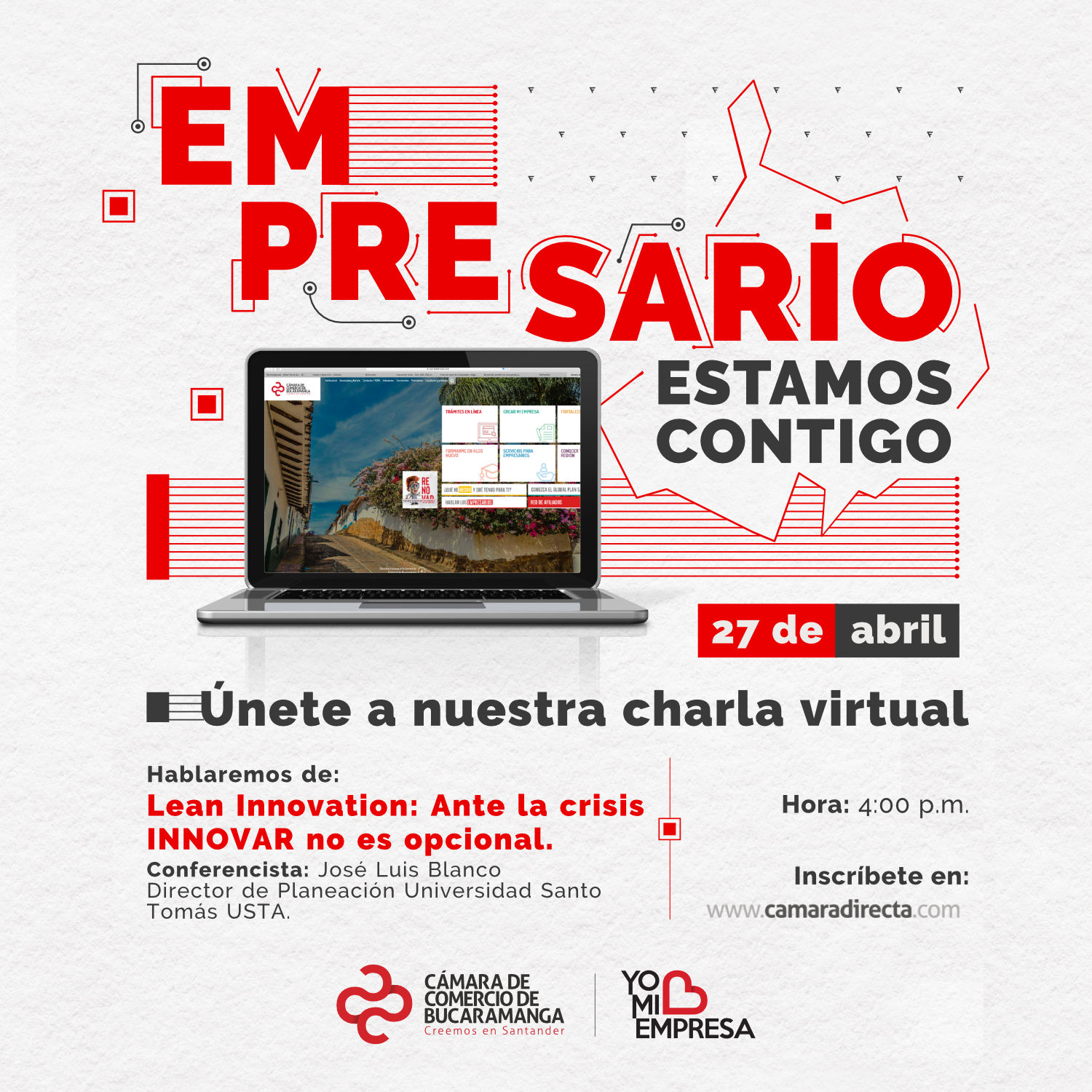 CHARLA VIRTUAL - LEAN INNOVATION: ANTE LA CRISIS INNOVAR NO ES OPCIONAL