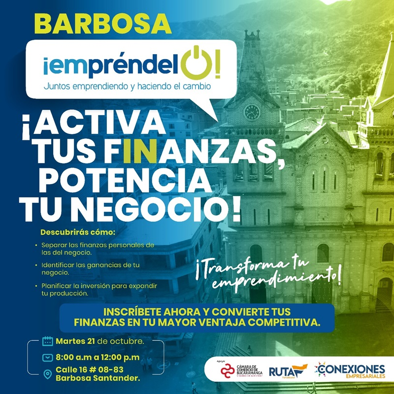 TALLER: "ACTIVA TUS FINANZAS, POTENCIA TU NEGOCIO."