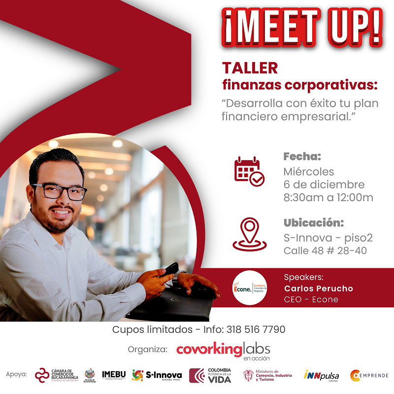 ¡MEET UP! TALLER FINANZAS CORPORATIVAS 2023