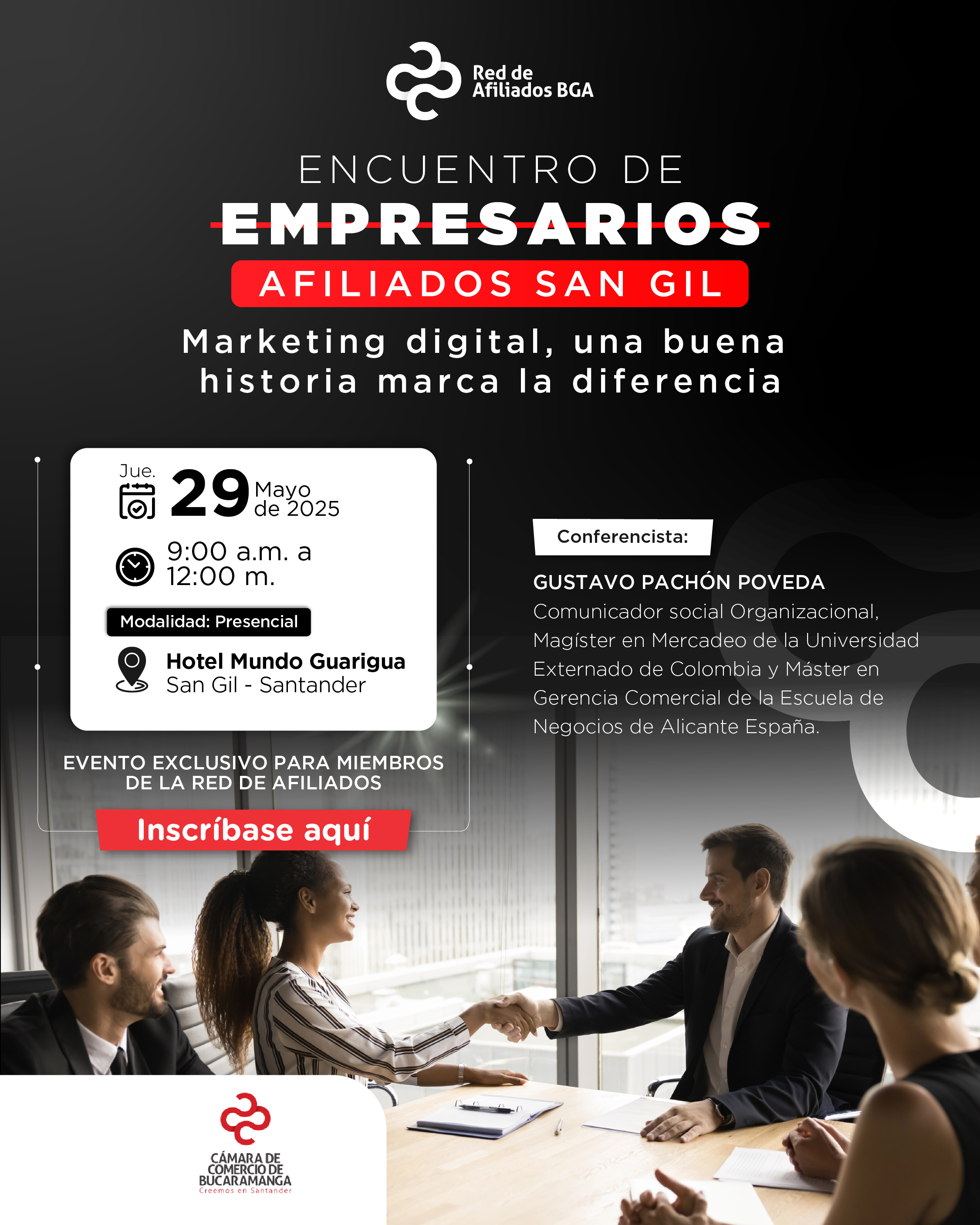 ENCUENTRO DE EMPRESARIOS AFILIADOS SAN GIL