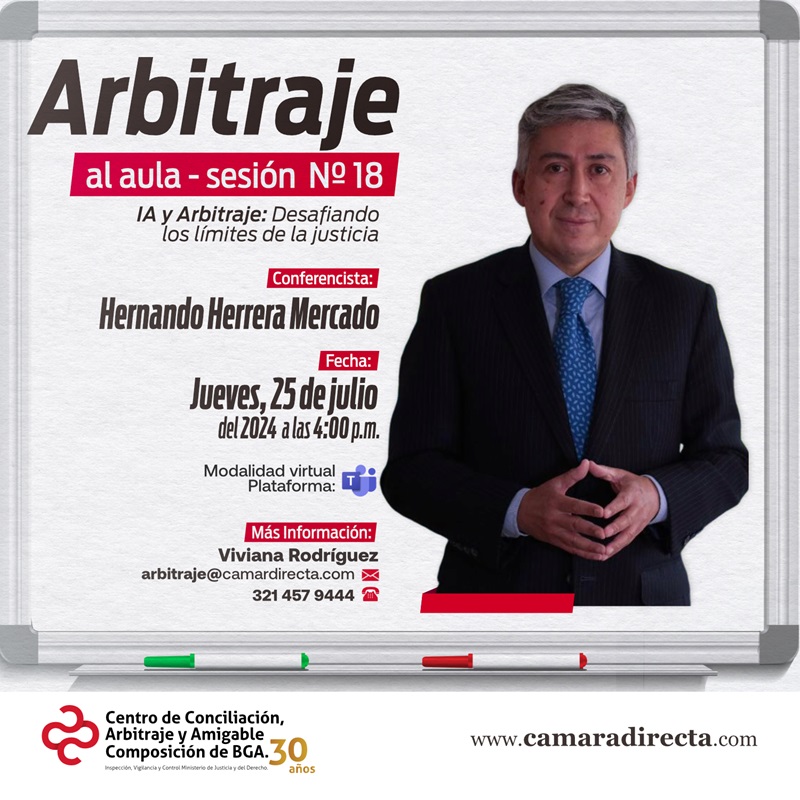 ARBITRAJE AL AULA SESIÓN NO. 18