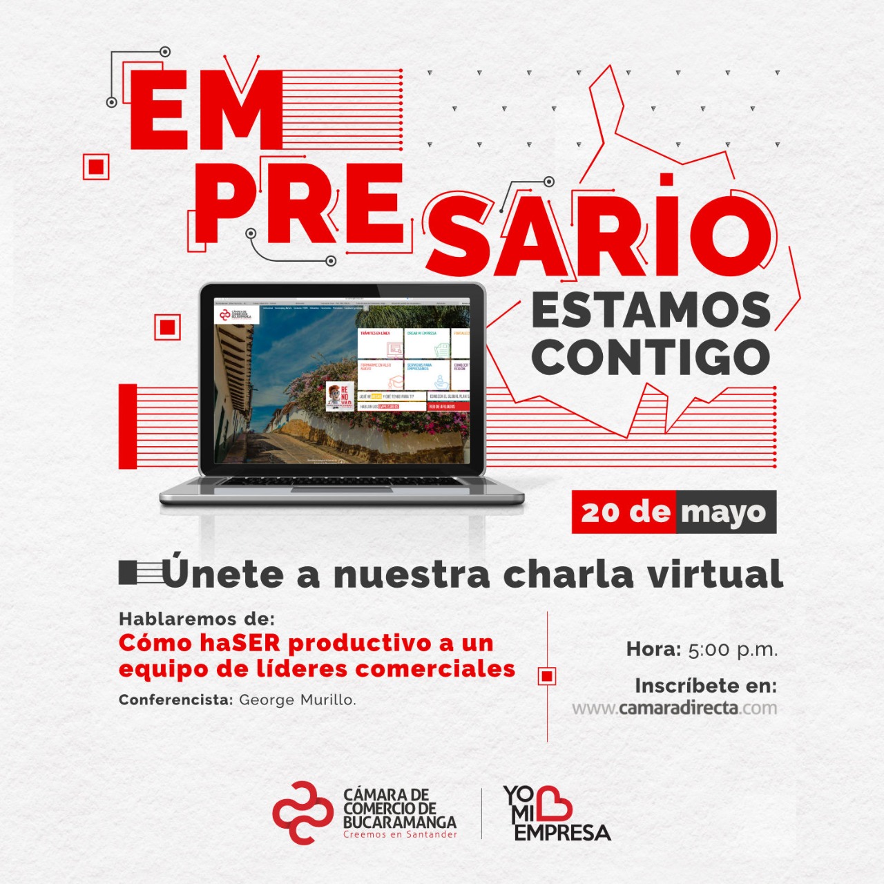 CHARLA VIRTUAL - CÓMO HA-SER PRODUCTIVO A UN EQUIPO DE LÍDERES COMERCIALES