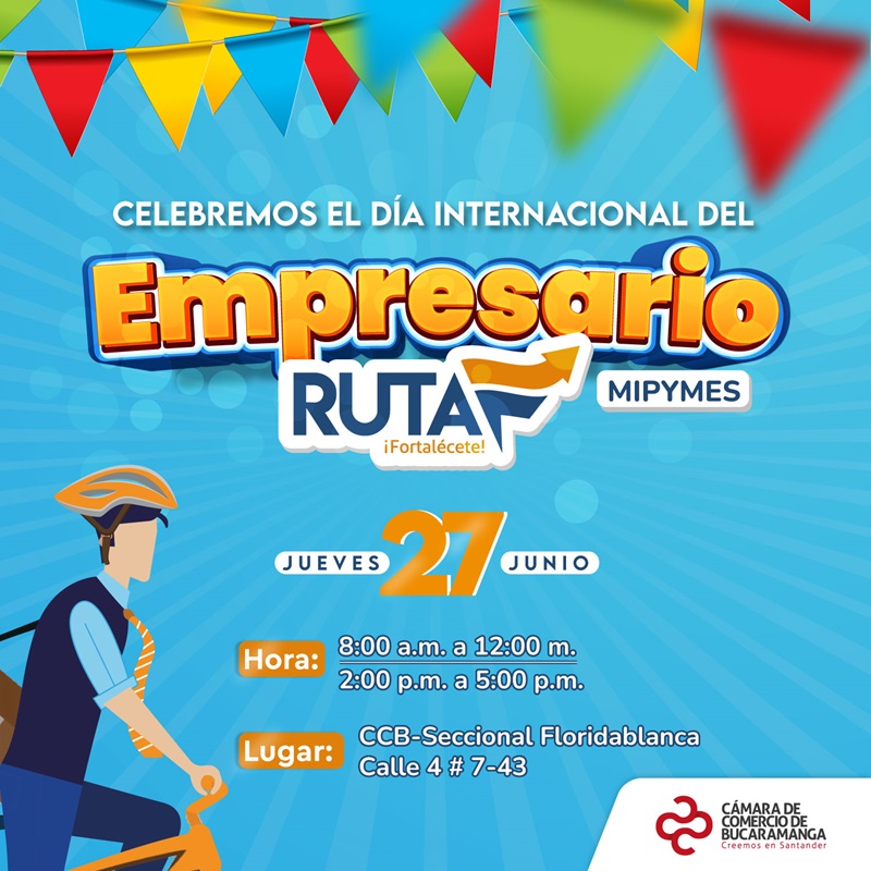 CELEBRA EL DÍA INTERNACIONAL DEL MICROEMPRESARIO SEDE FLORIDABLANCA