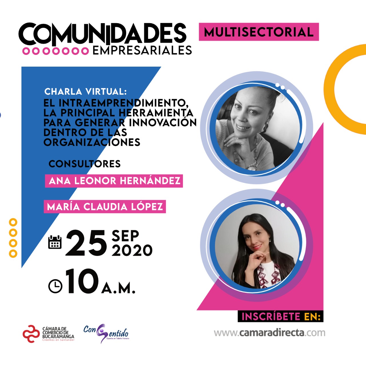 CHARLA VIRTUAL - EL INTRAEMPRENDIMIENTO, LA PRINCIPAL HERRAMIENTA PARA GENERAR INNOVACIÓN DENTRO DE LAS ORGANIZACIONES