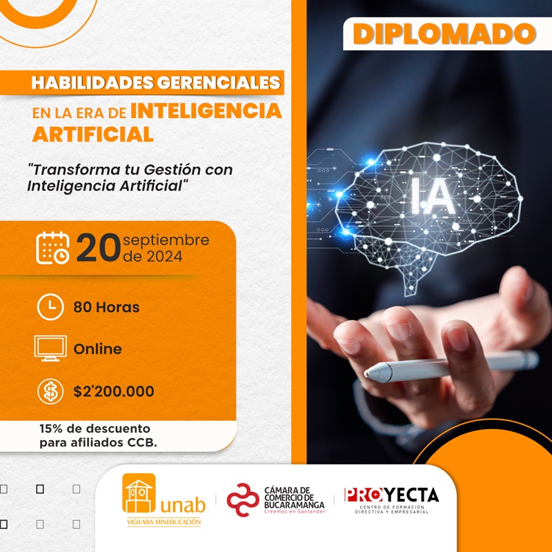 DIPLOMADO EN HABILIDADES GERENCIALES EN LA ERA INTELIGENCIA ARTIFICIAL 