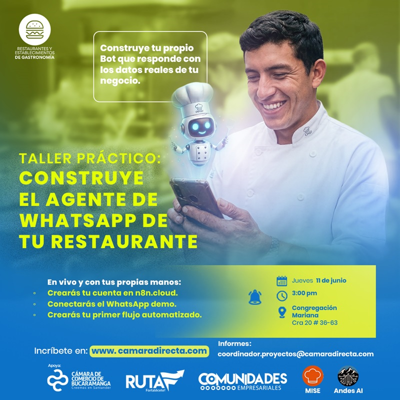 CONSTRUYE EL AGENTE DE WHATSAPP DE TU RESTAURANTE 