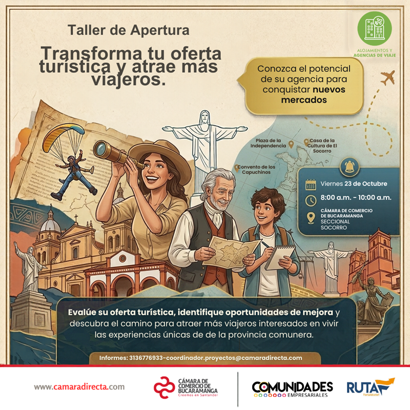 TRANSFORMA TU OFERTA TUR&Iacute;STICA Y ATRAE M&Aacute;S VIAJEROS
