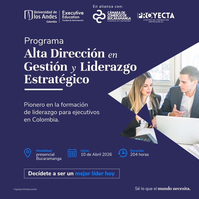 PROGRAMA EN ALTA DIRECCI&Oacute;N EN GESTI&Oacute;N Y LIDERAZGO ESTRAT&Eacute;GICO- UNIVERSIDAD DE LOS ANDES