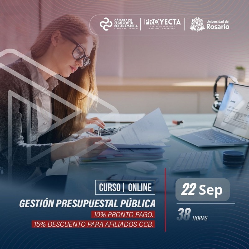 CURSO GESTIÓN PRESUPUESTAL PÚBLICA